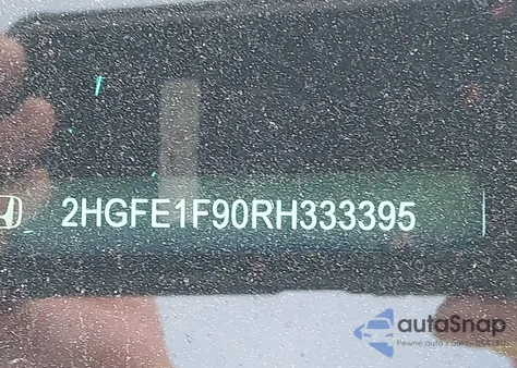 2024 Honda Civic Touring из США, поврежденный, VIN 2HGFE1F90RH333395